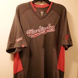 Majestic L Washington Nationals jersey